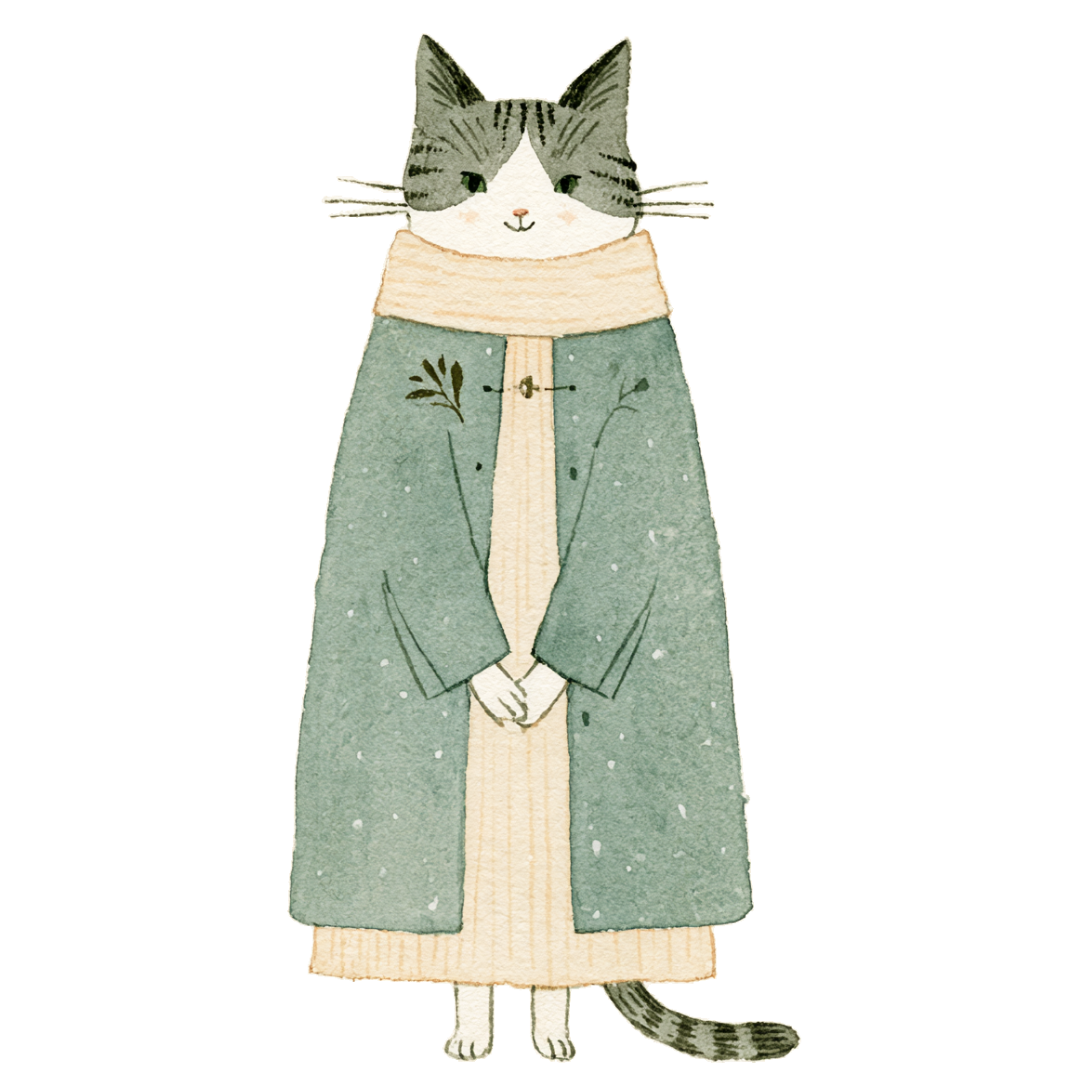 受付の猫